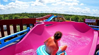 The C - Long Downhill Water Slide At Water Wizz Of Cape Cod