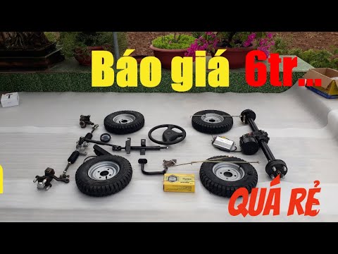 Trọn bộ phụ tùng tự chế ô tô điện 4 bánh giá siêu rẻ | Giá 6300k LH 0983818955