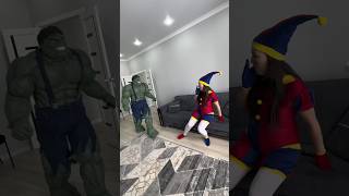 Angry Hulk Attacks Pomni
