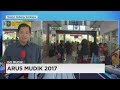 Arus Balik di Stasiun Gubeng, Surabaya - Arus Balik Lebaran 2...