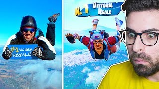 Fortnite Vs Real Life Challenge Fortnite Vs Real Life Challenge