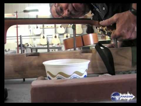 Visite de l'atelier des Guitares Boucher - Part II