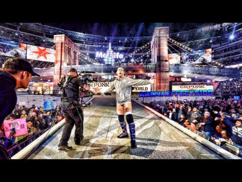 CM Punk 2nd WWE Theme Song Cult of Personality (Arena Effects...
