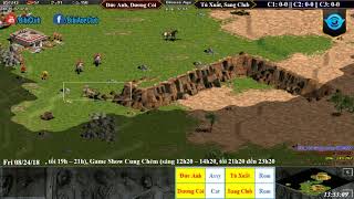 AoE 22 Random Đức Anh, Dương Còi vs Tú Xuất, Sang Club Ngày 24/08/2018