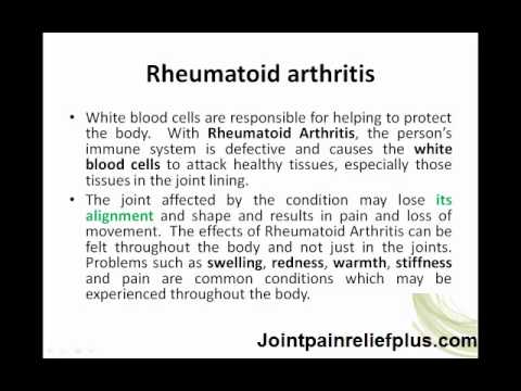 arthritis joint inflammation