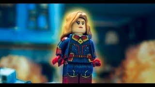 Avengers Endgame: La Llegada de CAPTAIN MARVEL | Lego Stop Motion