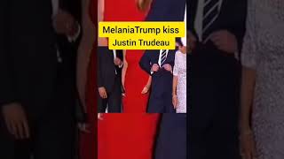 Melania Trump Kiss Justin Trudeau Whatsapp Status
