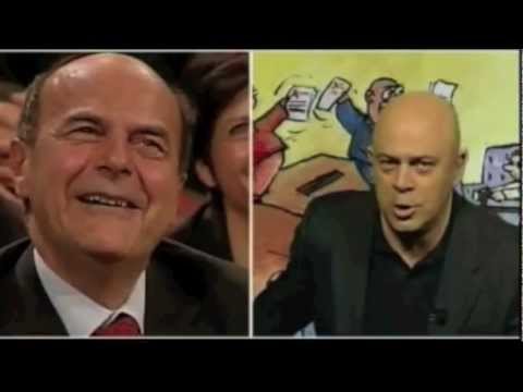 Crozza VS. Bersani (Compilation)