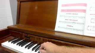 Hear Piano Note B Flat 2 On A Wurlitzer Studio Upright Piano. One Angle Only.
