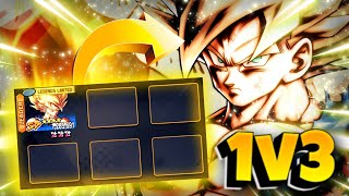 Can Lf Ssj Goku 1V3 Anyone In Pvp?? Dragon Ball Legends