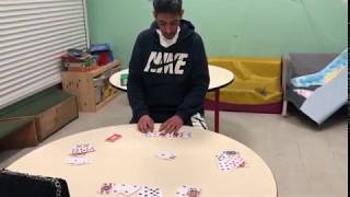 "Jeu de cartes : Le 8 américain" proposé par Sami de la Maison de l'enfance Saint-Exupéry
