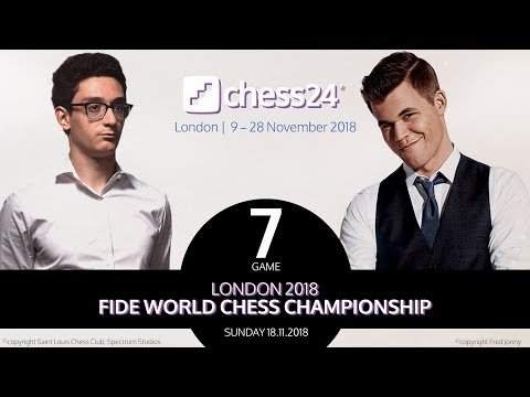 Carlsen-Caruana Game 7 - 2018 FIDE World Chess Championship Carlsen-Caruana Game 7 - 2018 FIDE World Chess Championship