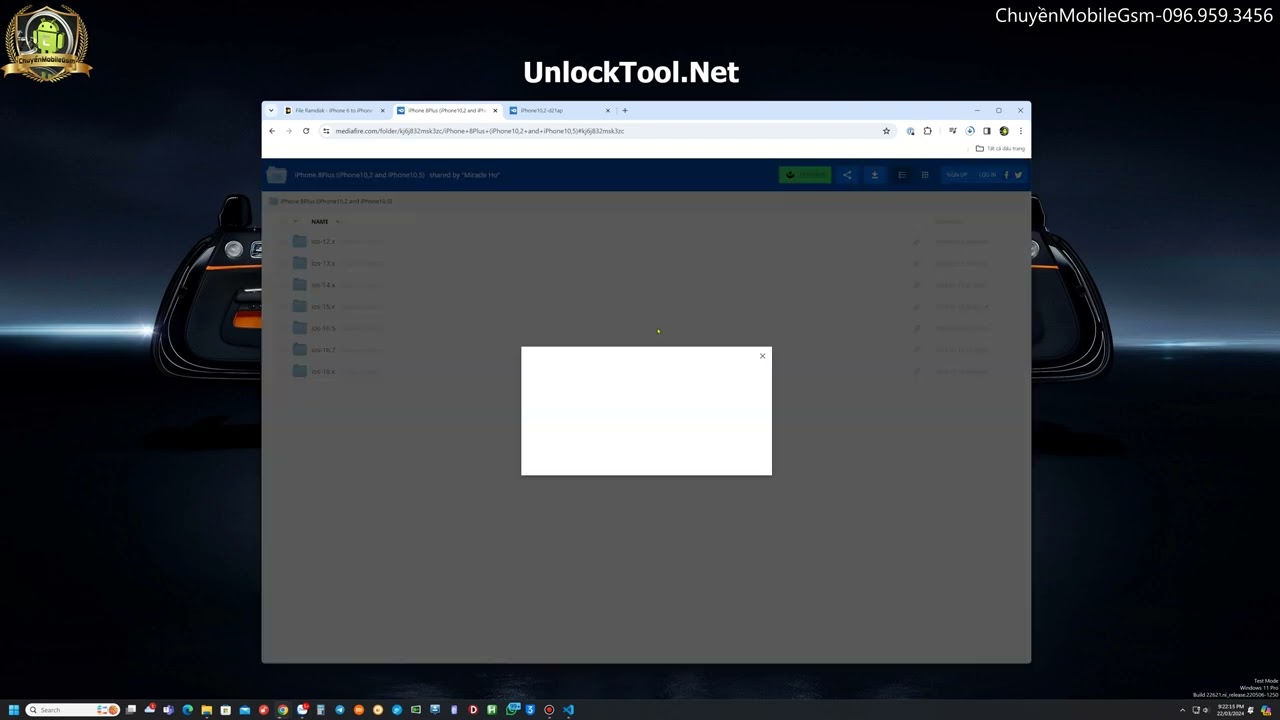 Instructions for downloading Ramdisk files and internal files Instructions for downloading Ramdisk files and internal files