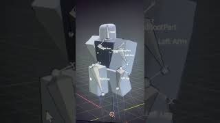 My First Blender Animation Roblox Walk