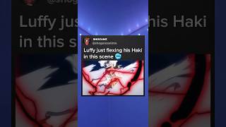 Luffy Flexing His Haki In Gear 5