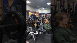 100Kg Bench Press At 14Yrs Old