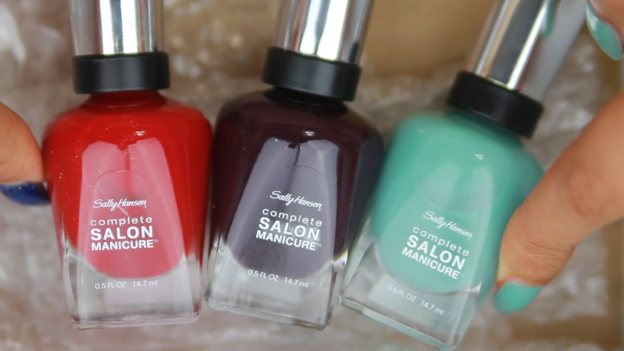 Sally Hansen Complete Salon Manicure Nail Polish - Greenlight - wide 7