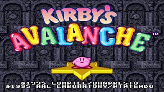 Kirbys Avalanche Snes - Full Game