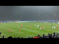Fragment meczu Dynamo Kijów - FC Barcelona