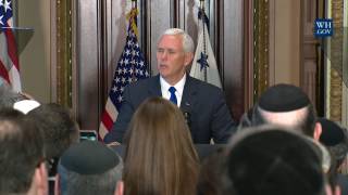 Vice President Pence Participates In An Israel Independence Day Commemoration Event Vice President Pence Participates In An Israel Independence Day Commemoration Event