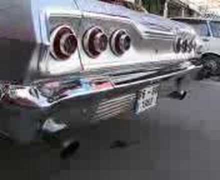 My 63 impala ss convertible engine sound fresh 327 4 bbl holley 