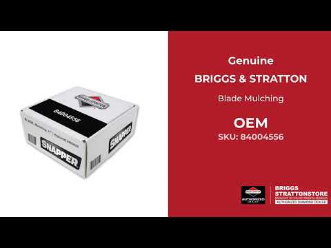 - Briggs and Stratton - Genuine OEM Part 84004556 - Blade Mulching - Briggs and Stratton - Genuine OEM Part 84004556 - Blade Mulching