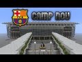 Minecraft - MEGABUILD - Camp Nou (F.C. Barcelona) Part 3 + DOWNLOAD [Official]