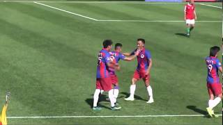 Tibets Goal Against Karpatalya At The Conifa World Football Cup 2018