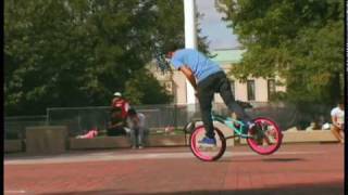 Terry Adams - Rides Flatland Bmx The University Of Michigan - Red Bull