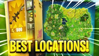 ALL VENDING MACHINE LOCATIONS in Fortnite