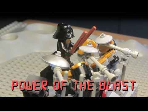 LEGO Darth Vader’s powerful blast beat
