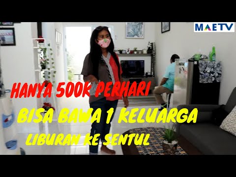 JALAN JALAN KE SENTUL - REVIEW RUMAH SEWA 500 RIBU PER HARI