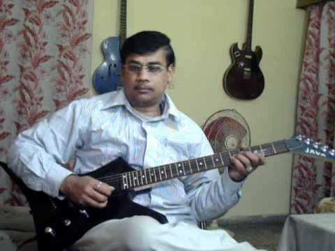 Chala jata hu kisi ki dhun mein on Guitar