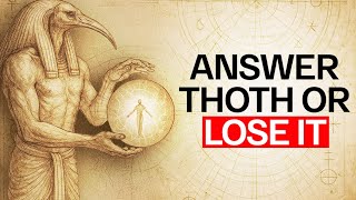 If You See This, Thoth Is Activating Your Reality Shift Dont Ignore The Call