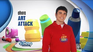 Disney Channel España: Ahora Art Attack (Nuevo Logo 2014)