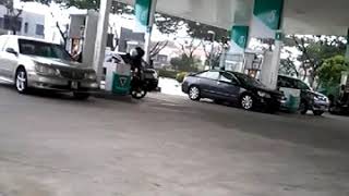 Pom bensin petronas johor bahru malaisya