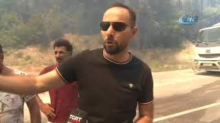 Bursa Mudanyada Orman Yangını