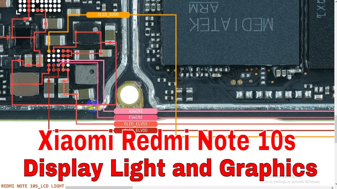 Xiaomi Redmi Note 10s Display Light and Graphics problem Xiaomi Redmi Note 10s Display Light and Graphics problem