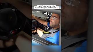 Mizkif Tries To Start His Auction-Bought Lamborghini