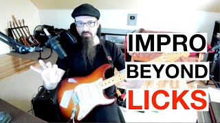 Why You Know HUNDREDS Of Guitar Licks But You CAN'T USE Them