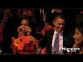 President Barack Obama Dances with Thalia