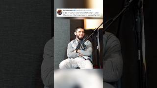 Bradley Martyn Asks Islam Makhachev If Hes Ever Been In A Street Fight