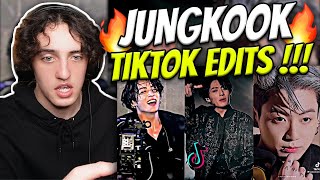 JK (Jeon Jungkook) TikTok Compilation 💀🔥| BTS TikTok Edits Reaction !!!