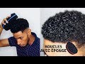 COMMENT DÉFINIR SES BOUCLES AVEC UNE ÉPONGE | ROUTINE CHEVEUX BOUCLÉS GARÇON