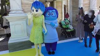 ②Inside Out Sadness And Joy Funny And Cute Moments Disneyland Tokyo ヨロコビカナシミまとめグリーティングインサイドヘッド