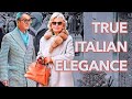 ITALIAN ELEGANCE. STREET STYLE IN MILAN. How to look classy and timeless at an ADVANCED AGE?