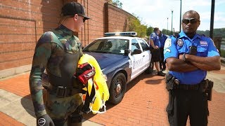 Pulled Over by Police While Swimming in River! (Supervisor Called) | DALLMYD Pulled Over by Police While Swimming in River! (Supervisor Called) | DALLMYD
