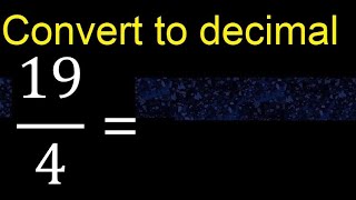 Convert 194 To Decimal . How To Convert Decimals To Fractions
