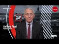 Fauci reacts to Trump's booster announcement