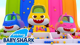 Toy Baby Shark Car Color Songs | +Compilation | Baby Shark Doo Doo Doo | Baby Shark Official